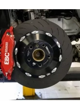 EBC Brakes 380x36mm Racing Red Racing 6-Piston Apollo Big Brake Kit Toyota GR Supra 2020-2024                                     - BBK042RED-1 - Image 6