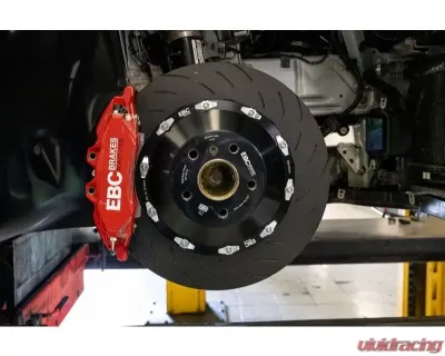 EBC Brakes 380x36mm Racing Red Racing 6-Piston Apollo Big Brake Kit Toyota GR Supra 2020-2024 - BBK042RED-1