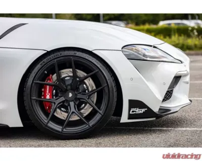 EBC Brakes 380x36mm Racing Red Racing 6-Piston Apollo Big Brake Kit Toyota GR Supra 2020-2024 - BBK042RED-1