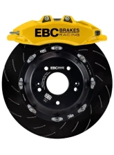 EBC Brakes 380x36mm Luminous Yellow Racing 6-Piston Apollo Big Brake Kit Toyota GR Supra 2020-2024                                     - BBK042YEL-1 - Image 5