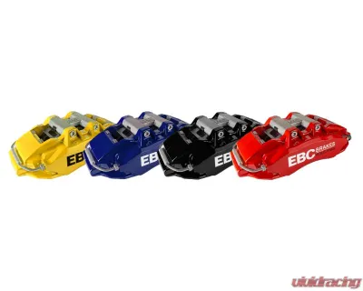 EBC Brakes Black Racing 6-Piston Apollo Big Brake Kit BMW M3 E46 2000-2006 - BBK045BLK-1