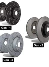 EBC Brakes BSD Series Rear Sport Discs Pair for Subaru BRZ 2.0L 2017-2021, Discalloy Material                                     - BSD7839 - Image 2