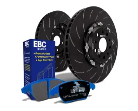EBC Brakes Front S27 Kits Bluestuff Pads & SG2F Rotors Lutos Evora 2009-2016
