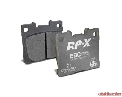 EBC Brakes Rear RP-X Track & Race Brake Pads for Toyota Corolla GR 1.6 Turbo 2023+ - DP82431RPX