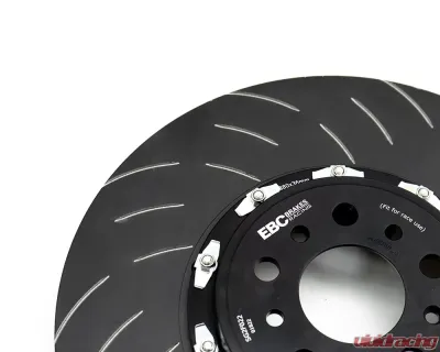 EBC Brakes Racing Two-Piece Floating Front Discs Rotors & Brake Pads for Toyota GR Corolla 2020+ - SG2F024