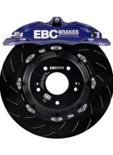 EBC Brakes Front Blue 330mm Disc Balanced Big Brake Kit Fiat 500 Abarth 1.4T 2012-2020                                     - BBK029BLU-1 - Image 2
