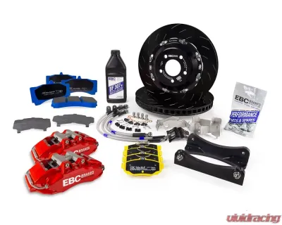 EBC Brakes Front Blue 355mm Disc Balanced Big Brake Kit Volkswagen Golf R | Golf GTI Mk7 | MK8 2013-2022 BBK022BLU-1 - BBK033BLU-1