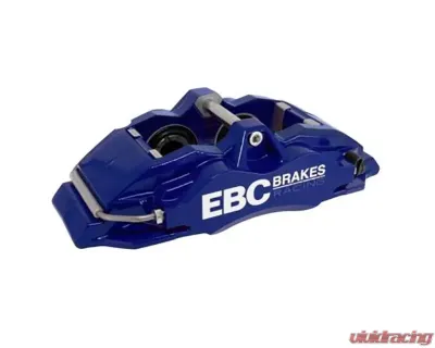 EBC Brakes Front Left Storm Shadow Blue Apollo-4 100 Series Assembled 4104 Left Hand Caliper BMW | Ford | Mazda 1992-2021 - BC4104BLU-L