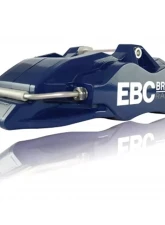 EBC Brakes Front Left Storm Shadow Blue Apollo-4 100 Series Assembled 4104 Left Hand Caliper BMW | Ford | Mazda 1992-2021                                     - BC4104BLU-L - Image 6