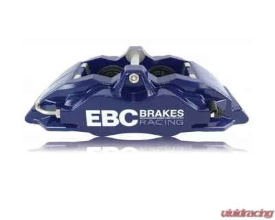 EBC Brakes Front Left Storm Shadow Blue Apollo-4 100 Series Assembled 4104 Left Hand Caliper BMW | Ford | Mazda 1992-2021 - BC4104BLU-L