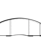 EBC Brakes Greenstuff 2000 Series Front Sport Brake Pads Nissan Leaf Electric 2017+                                     - DP22310 - Image 4
