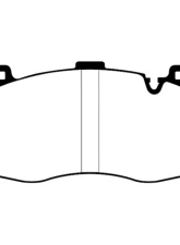EBC Brakes Redstuff Ceramic Low Dust Front Brake Pads for BMW X5 M 2015-2019 DP32370C                                     - DP32370C - Image 5