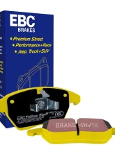 EBC Brakes Apollo-4 Caliper Yellow Street & Track Brake Pads BMW | Fiat | Ford | Honda | Mazda | Mini 1999-2021                                     - DP4002/2SS - Image 3