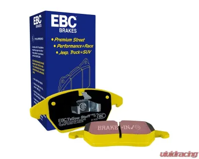 EBC Brakes Apollo-4 Caliper Yellow Street & Track Brake Pads BMW | Fiat | Ford | Honda | Mazda | Mini 1999-2021 - DP4002/2SS