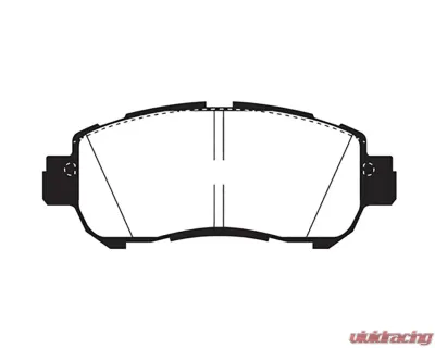 EBC Brakes Yellowstuff Street & Track Front Brake Pads Nissan Kicks 1.6L 2018+ - DP42346R