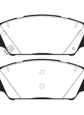 EBC Brakes Yellowstuff Street & Track Front Brake Pads Kia Cadenza 2017+                                     - DP43082R - Image 4