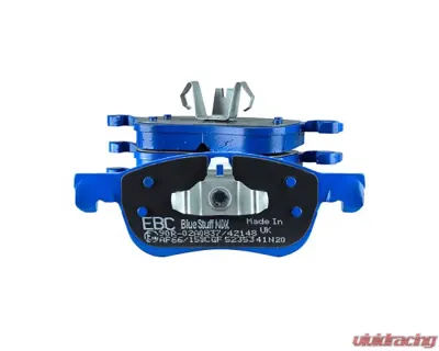 EBC Brakes Alcon Mono4 Caliper Bluestuff NDX Full Race Front Brake Pads - DP5066NDX