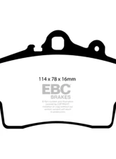 EBC Brakes Bluestuff NDX Full Race Front Brake Pads Porsche Boxster 1997-1999                                     - DP51207NDX - Image 3