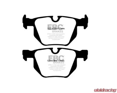 EBC Brakes Bluestuff NDX Full Race Rear Brake Pads BMW 525i E60 2004-2010 - DP51494NDX