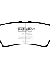 EBC Brakes Bluestuff NDX Full Race Rear Brake Pads Nissan Pathfinder 2008-2012                                     - DP51748NDX - Image 3