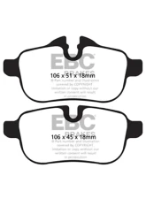 EBC Brakes Bluestuff NDX Full Race Rear Brake Pads BMW Z4 E89 2009-2010                                     - DP52046NDX - Image 3