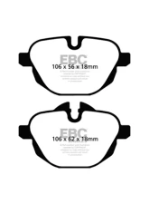 EBC Brakes Bluestuff NDX Full Race Rear Brake Pads BMW i8 2014-2020                                     - DP52047NDX - Image 3