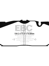 EBC Brakes Bluestuff NDX Full Race Front Brake Pads Audi RS5 2.9 TT | Audi S4 | Audi S5 2018+                                     - DP52277NDX - Image 3