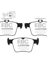 EBC Brakes Bluestuff NDX Race Rear Pads Audi TT RS Quattro