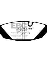 EBC Brakes Bluestuff NDX Full Race Rear Brake Pads BMW M5 E28 1987-1988                                     - DP5447NDX - Image 3