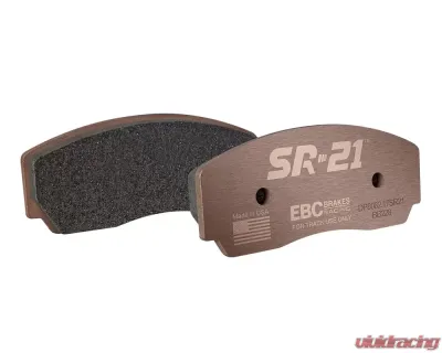 EBC Brakes Front SR-21 Sintered Race Brake Pad AC | Aston Martin | Jaguar | Lotus | Marcos | TVR | Vauxhall 1990-2008 - DP8002.17SR21