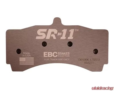 EBC Racing Front SR-11 Sintered Race Brake Pad - DP8006.17SR11