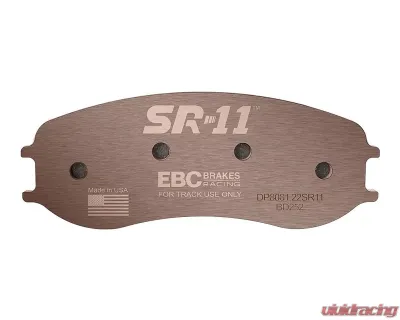 EBC Racing Front SR-11 Sintered Race Brake Pad Porsche 991 GT3 | 718 Cayman GT4 w/PFC Brakes - DP8081.22SR11