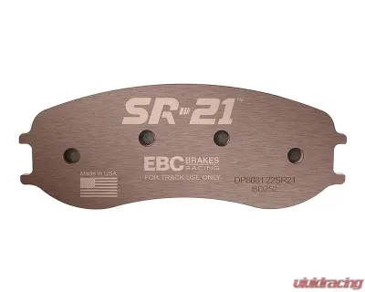 EBC Racing Front SR-21 Sintered Race Brake Pad Porsche 991 GT3 | 718 Cayman GT4 w/PFC Brakes - DP8081.22SR21