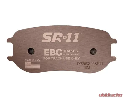 EBC Racing Rear SR-11 Sintered Race Brake Pad Porsche 991 GT3 | 718 Cayman GT4 w/PFC Brakes - DP8082.20SR11