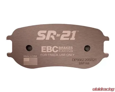 EBC Racing Rear SR-21 Sintered Race Brake Pad Porsche 991 GT3 | 718 Cayman GT4 w/PFC Brakes - DP8082.20SR21