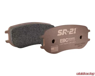 EBC Racing Rear SR-21 Sintered Race Brake Pad Porsche 991 GT3 | 718 Cayman GT4 w/PFC Brakes - DP8082.20SR21