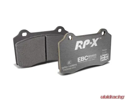 EBC Racing Front RP-X Track & Race Brake Pads Chrysler | Dodge | Ferrari | Lutos | Jeep 1991-2021 - DP81140RPX