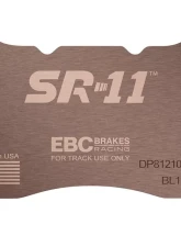 EBC Racing Front &Rear SR-11 Sintered Race Brake Pads Alfa Romeo | Cadillac | Chevrolet | Ford | Maserati | Tesla 1997-2022                                     - DP81210.15SR11 - Image 2