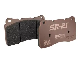 EBC Racing Front & Rear SR-21 Sintered Race Brake Pads Alfa Romeo | Cadillac | Chevrolet | Ford | Maserati | Tesla 1997-2022