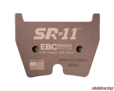 EBC Racing Front SR-11 Sintered Race Brake Pads Audi | Lamborghini | Volkswagen 2002-2022 - DP81513.14SR11