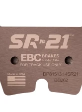 EBC Racing Front SR-21 Sintered Race Brake Pads Audi | Lamborghini | Volkswagen 2002-2022                                     - DP81513.14SR21 - Image 2