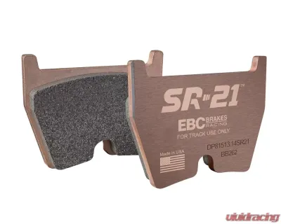 EBC Racing Front SR-21 Sintered Race Brake Pads Audi | Lamborghini | Volkswagen 2002-2022 - DP81513.14SR21