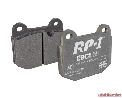 EBC Racing Front RP-1 Track & Race Brake Pads Lotus | Tesla 1996-2018 - DP8197/2RP1
