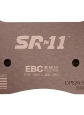 EBC Racing Front SR-11 Sintered Race Brake Pads AC | Aston Martin | Audi | BMW | Cupra | Ferrari | Renault | Seat 2002-2022                                     - DP82070.16SR11 - Image 2