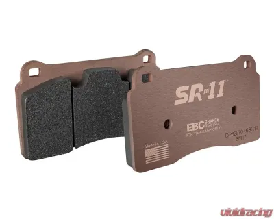 EBC Racing Front SR-11 Sintered Race Brake Pads AC | Aston Martin | Audi | BMW | Cupra | Ferrari | Renault | Seat 2002-2022 - DP82070.16SR11