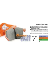 EBC Brakes Orangestuff Front Brake Pads Land Rover Defender 90 P300 2.0T 2020+                                     - ED92401 - Image 3