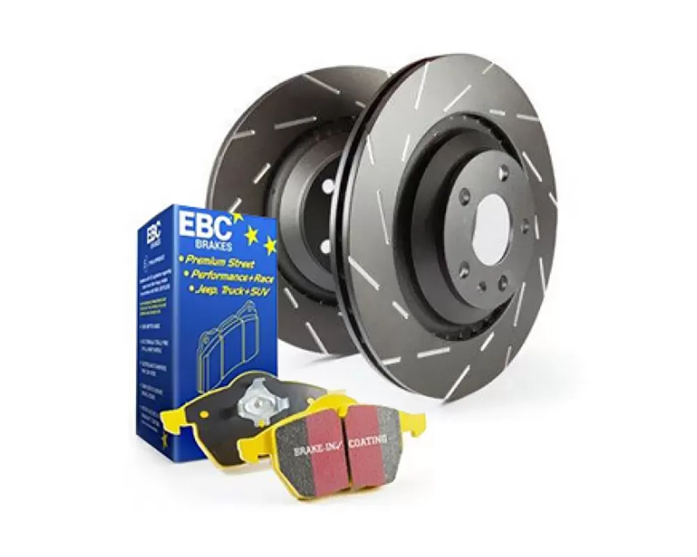 EBC Brakes Rear Stage 10 Super Sport Kit Greenstuff 2000 and GD Rotors Honda Civic Hatchback | Civic Type-R 2.0L Turbo 2017+ - S10KR1473