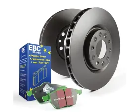 EBC Brakes Front Stage 11 Kit Greenstuff 2000 and RK Premium Rotors Acura TL 3.2 Manaul Brembo | Cadillac CTS 3.6 w/315mm Rear Rotors 2004-2013