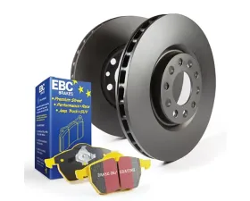 EBC Brakes Front Stage 13 Kit Yellowstuff Pads and RK Premium Rotors BMW 320 2.0 E21 | Lotus Eclat 2.2 1977-1985