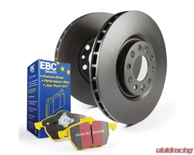 EBC Brakes Rear Stage 13 Kit Yellowstuff Pads and RK Premium Rotors BMW M3 | M4 3.0TT | 328 G20 w/Brembo Calipers 2021+ - S13KR1786